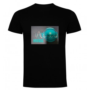 Camiseta Led Music Vector