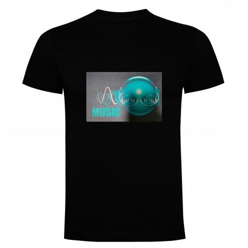 Camiseta Led Music Vector