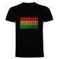 Camiseta Led Ecualizador de 3 Colores
