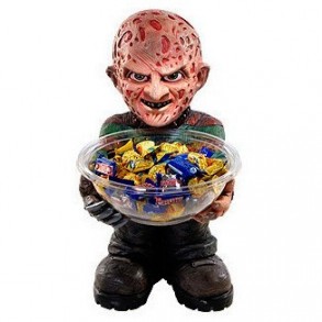 Figura Freddy Krueger con Bandeja para Dulces