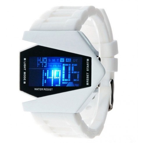 Reloj Led Avión Bombardero