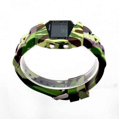 Reloj Led Avión Bombardero