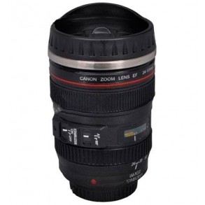 Termo Café Objetivo fotográfico