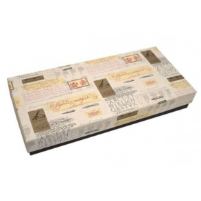 Conjunto Escritura Pluma de Ave Reposa Pluma Cristal y 2 Tinteros 2
