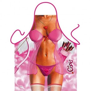Delantal Sexy Mujer Cupido