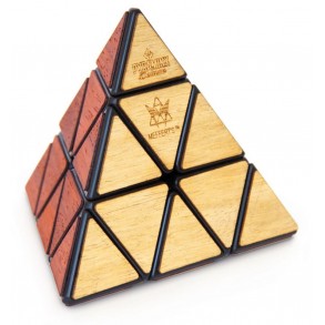 Pyraminx Deluxe acabado Madera