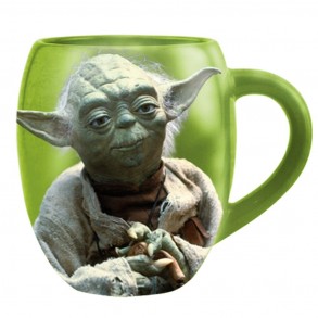 Taza Porcelana Star Wars Maestro Yoda