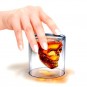 Vaso Chupito Calavera de Cristal