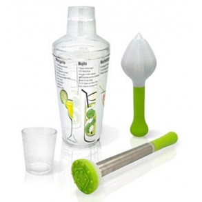 Set de Cóctel ABS de 4 Piezas