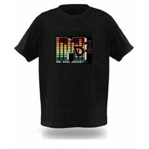Camiseta Led Music DJs