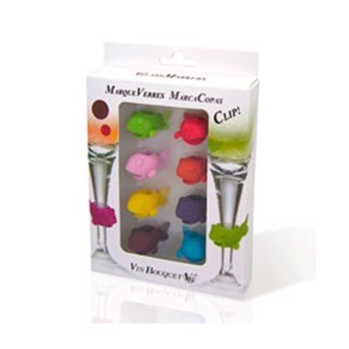 Set de Marca Copas Pez