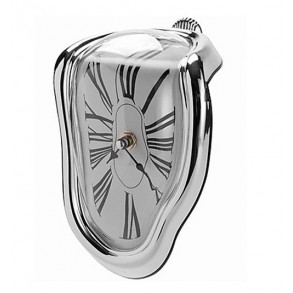 Reloj Derretido de Dalí Números Romanos
