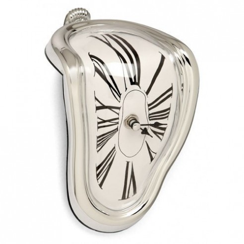 Reloj Derretido de Dalí Números Romanos