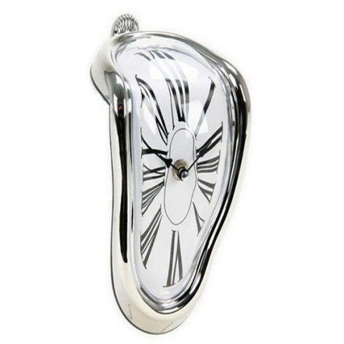 Reloj Derretido de Dalí Números Romanos