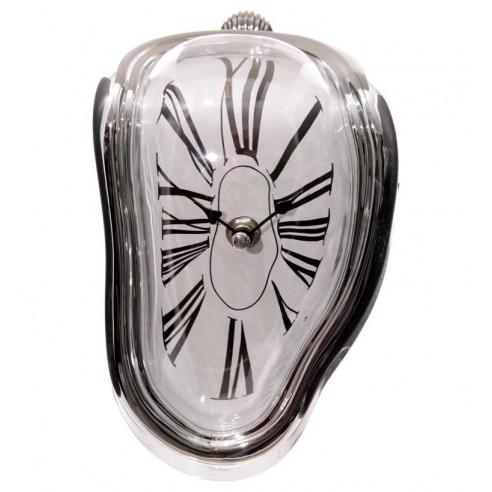 Reloj Derretido de Dalí Números Romanos