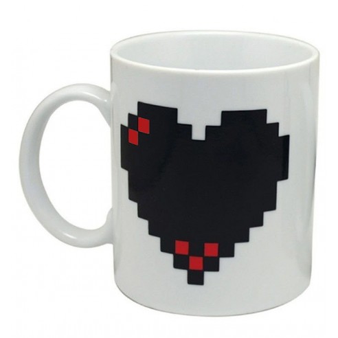 Taza Cambio Color Temperatura Corazón