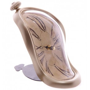 Reloj Derretido Envejecido Vintage Números Romanos