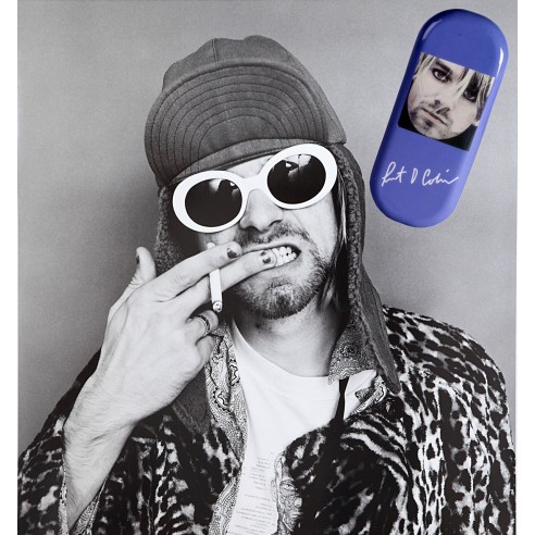 Funda Gafas Metálica Kurt Cobai