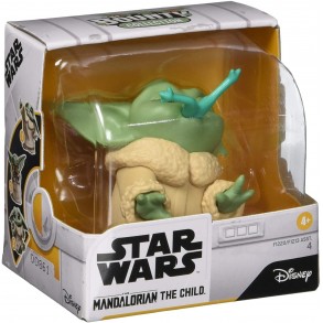Figura Baby Yoda The Mandalorian Collection Snack Froggy 2