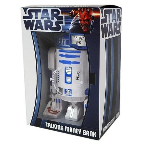 Hucha con Sonido Star Wars  R2-D2