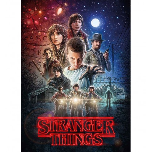 Puzzle Stranger Things Temporada Primera 1.000 piezas