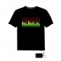 Camiseta Led Ecualizador Ecualiseta Barras