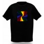 Camiseta Led Ecualizador Ecualiseta Radial
