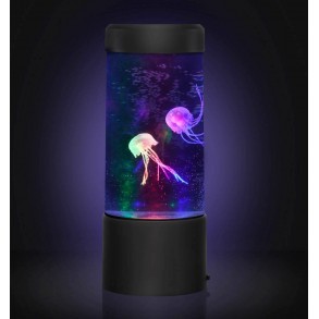 Acuario Decorativo Multicolor Medusas 2
