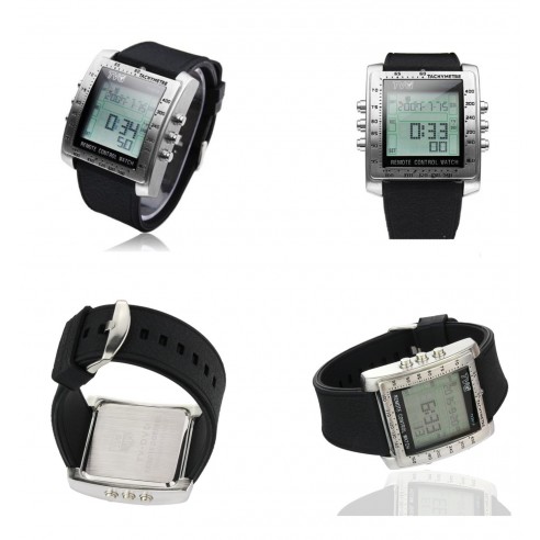 Reloj Deportivo Metálico Mando a Distancia