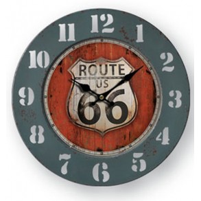Reloj Pared Route 66