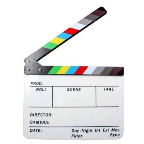 Claqueta Director de Cine acrílica