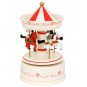Carrusel Musical Madera Beige