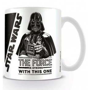 Star Wars Taza Darth Vader The Force Is Strong with This One