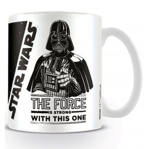 Star Wars Taza Darth Vader The Force Is Strong with This One
