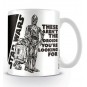 Taza Star Wars Droides R2D2 y C-3PO