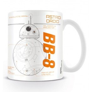 Taza Star Wars Episodio VII BB-8 Sketch