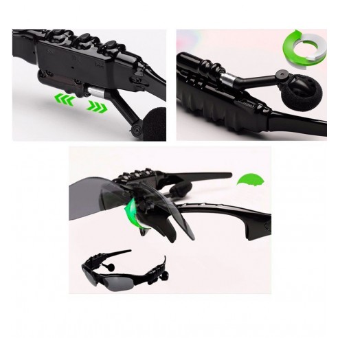 Gafas de Sol Auricular Bluetooth