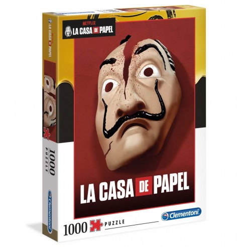 Puzzle La Casa de Papel Broken Mask 1.000 piezas