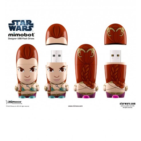 Memoria USB Original Esclava Leia de Colección Star Wars 8 GB