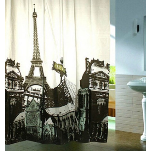 Cortina de Baño Torre Eifel