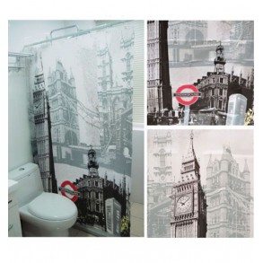 Cortina Baño Big Ben Underground 2