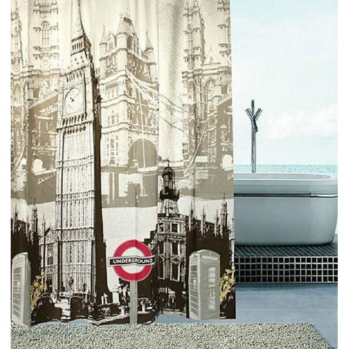 Cortina Baño Big Ben Underground
