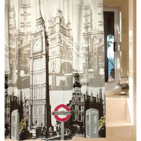 Cortina Baño Big Ben Underground