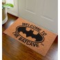 Felpudo Fibra Coco Logo Batman The Batcave