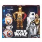 Pack 3 Figuras Droides BB-8, C-3PO, RO-4LO