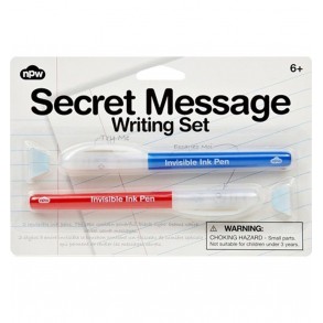 Pack 2 rotuladores Tinta Invisible