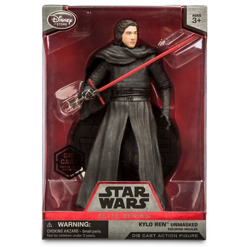 Muñeco Kylo Ren desenmascarado serie Elite 15,5 cm.