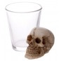 Chupito de Cristal con Calavera