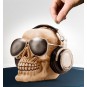Hucha Calavera Auriculares y Gafas de Sol