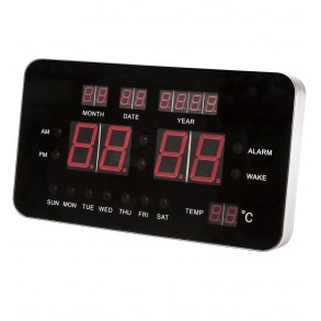 Reloj Digital Retro con Alarma y Termómetro